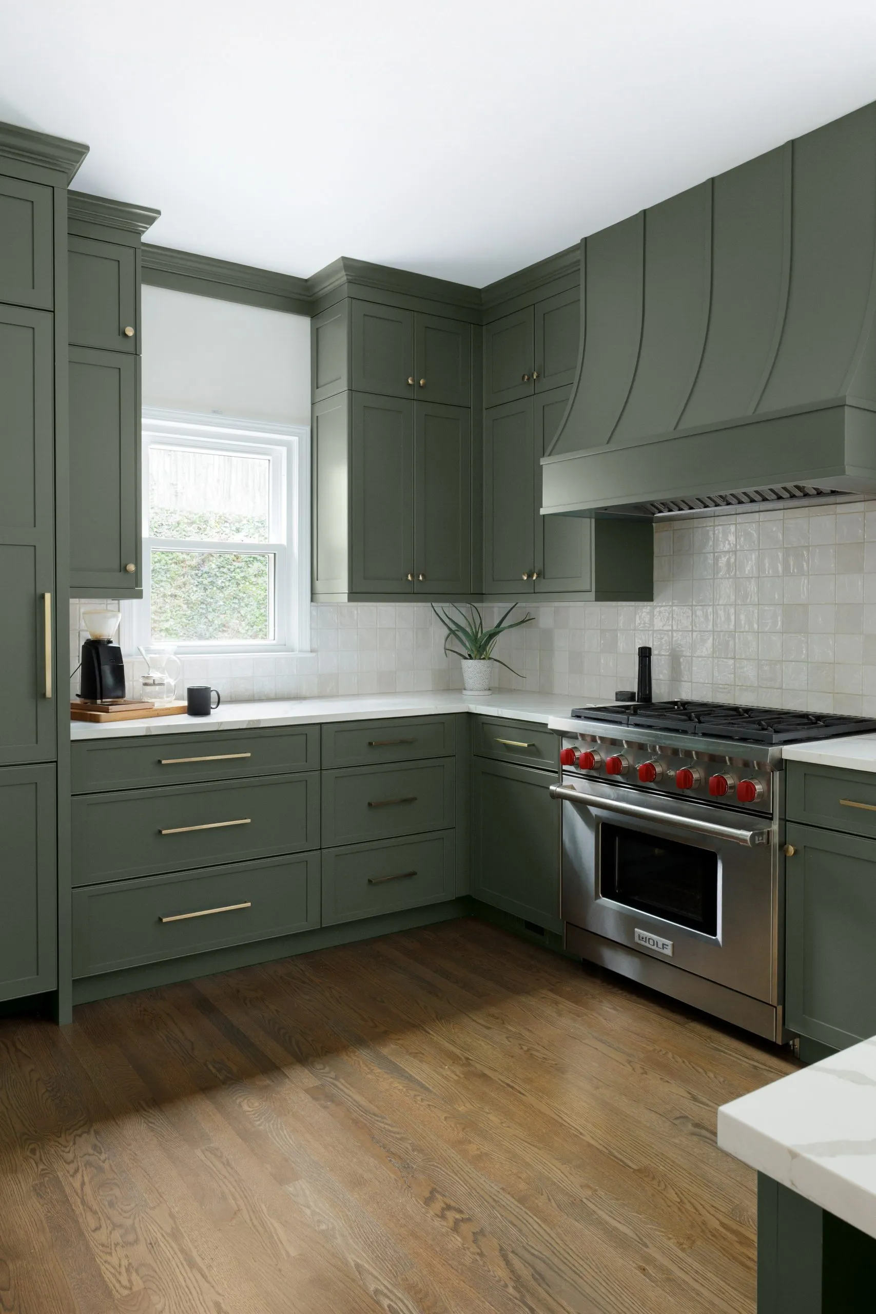 Timeless Green & Brass